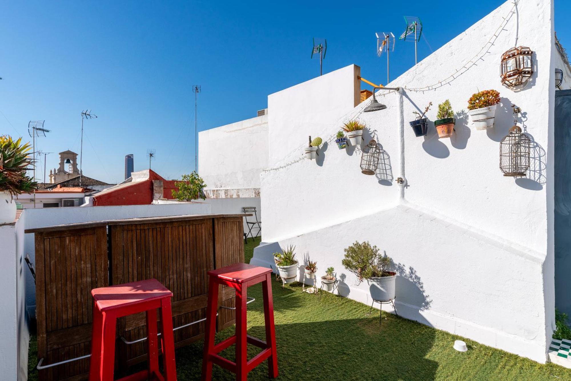 Ch7 Plaza San Francisco Con Terraza Compartida